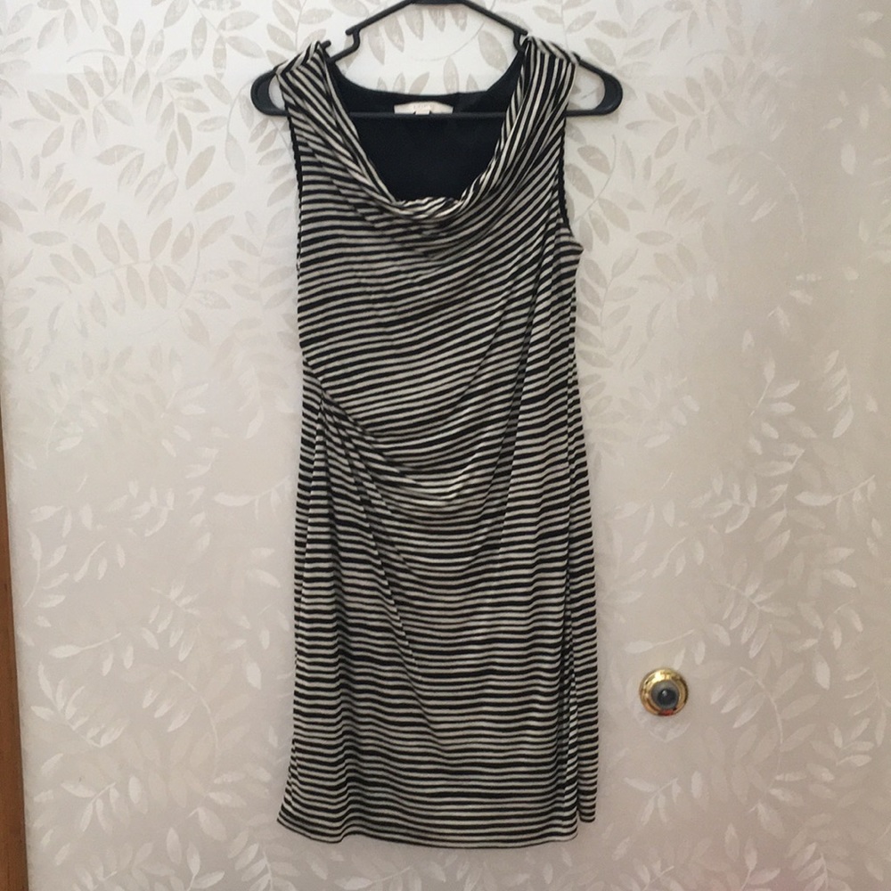 LOFT Striped Summer Dress